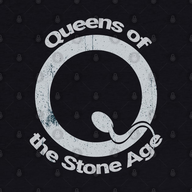 Queens of the Stone Age Vintage by Glitch LineArt